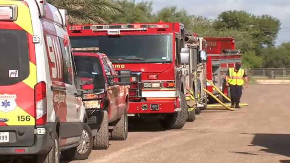 Se registra incendio en casas móviles de Alamo, TX