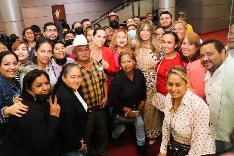 Elogió Maki Ortiz organización de Festival Cultural Reynosa 2022