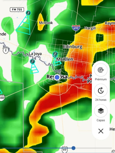 Continuarán lluvias en Reynosa: PCyB 