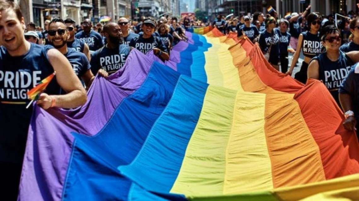 NY celebra marcha del orgullo LGBT+