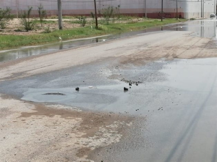 Sistema de drenaje inunda la Avenida Virreyes