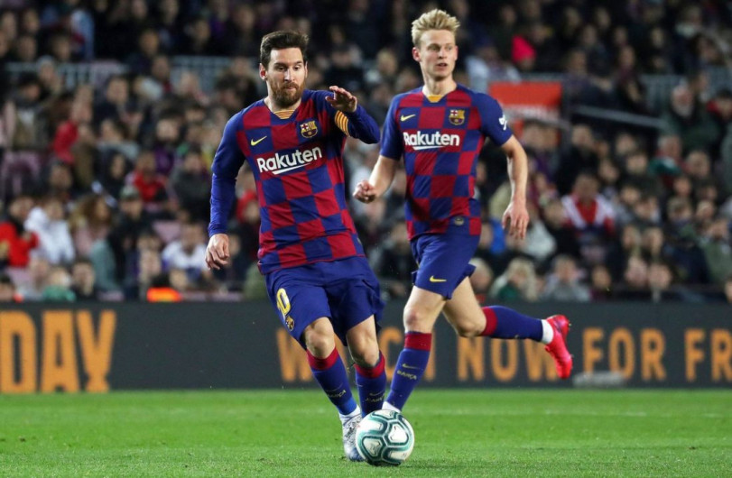 El Barcelona sin Messi y De Jong para el próximo partido de Champions