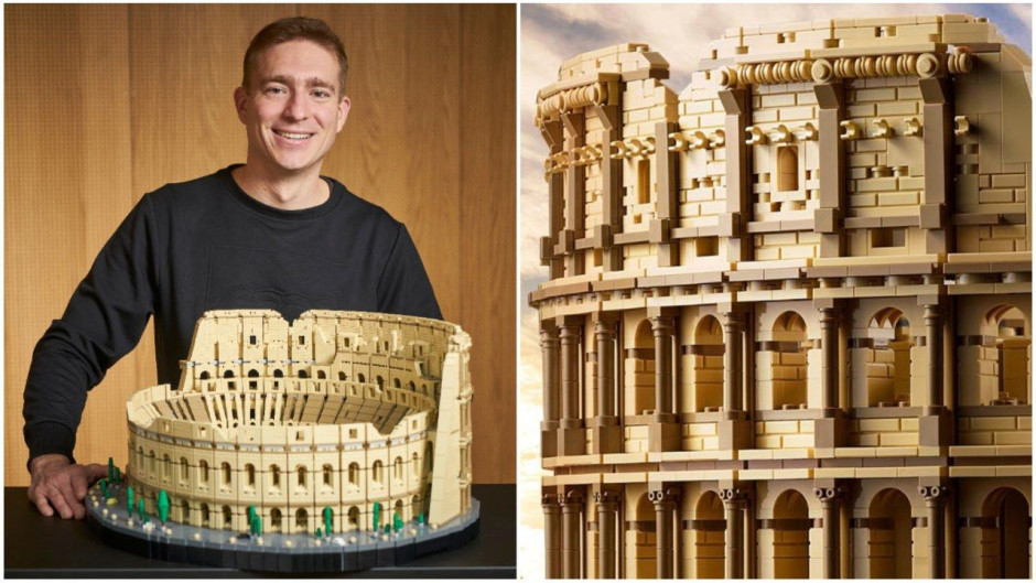 Set de Lego del Coliseo romano es nombrado el más grande por Guinness