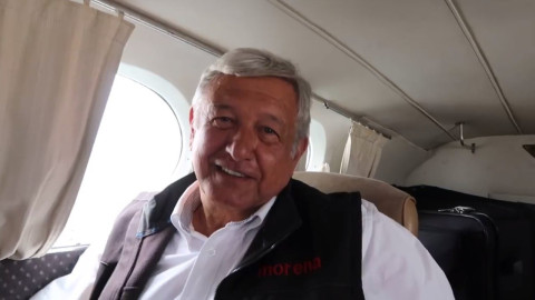 Me hicieron un escándalo por utilizar una avioneta: AMLO