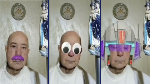 Sacerdote activa por accidente filtros en plena transmisión de su misa