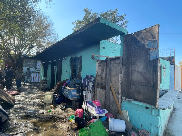 Piden apoyo ciudadano para familia afectada por incendio en colonia Chapultepec