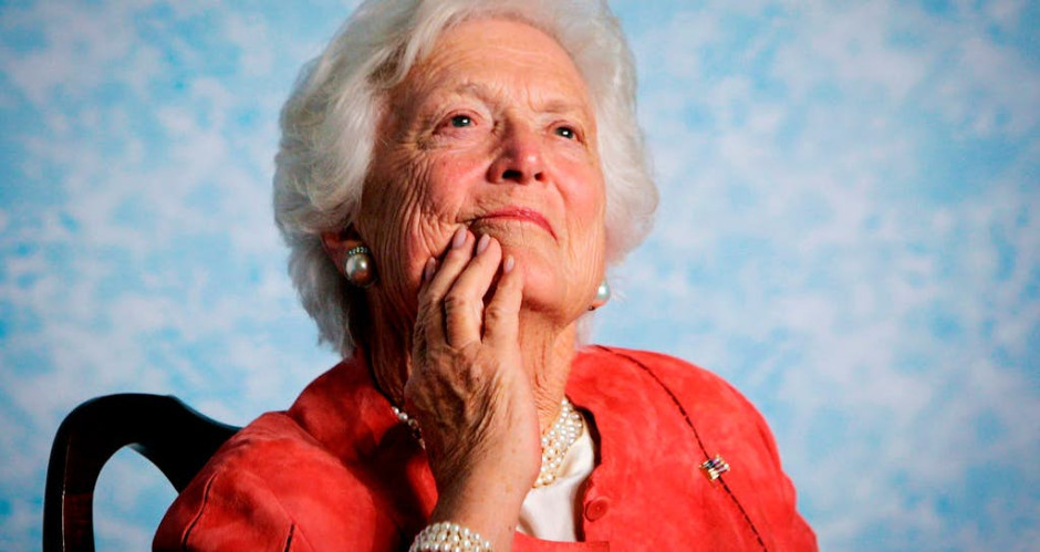 Fallece a los 92 años la ex primera dama Barbara Bush 