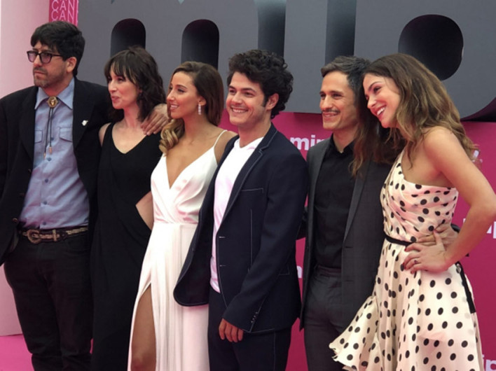 Gael Garía presenta su nueva serie en Cannes