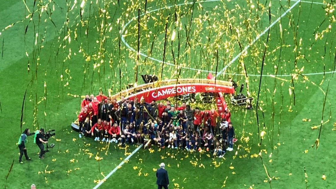 Barcelona tetracampeón de la Copa del Rey