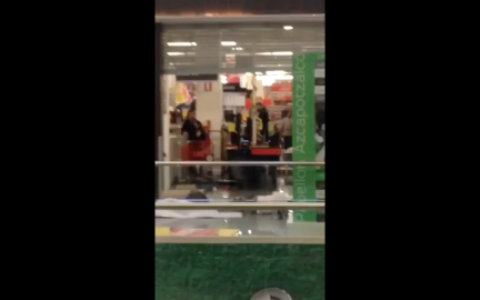 Saqueo termina en crisis convulsiva