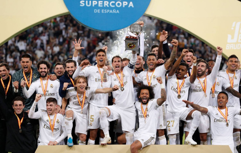 Real Madrid se corona campeón de la Supercopa de España