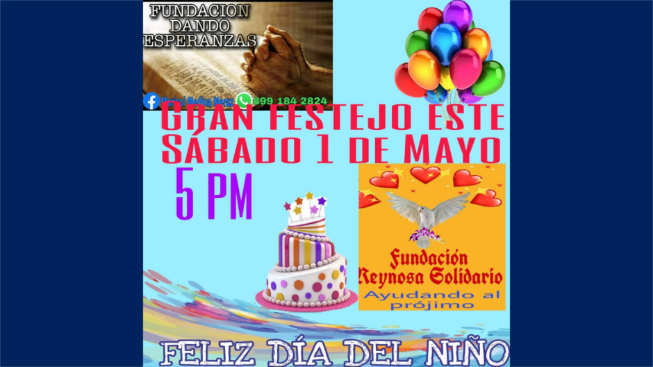 Se unen fundaciones para celebrar a niños de escasos recursos