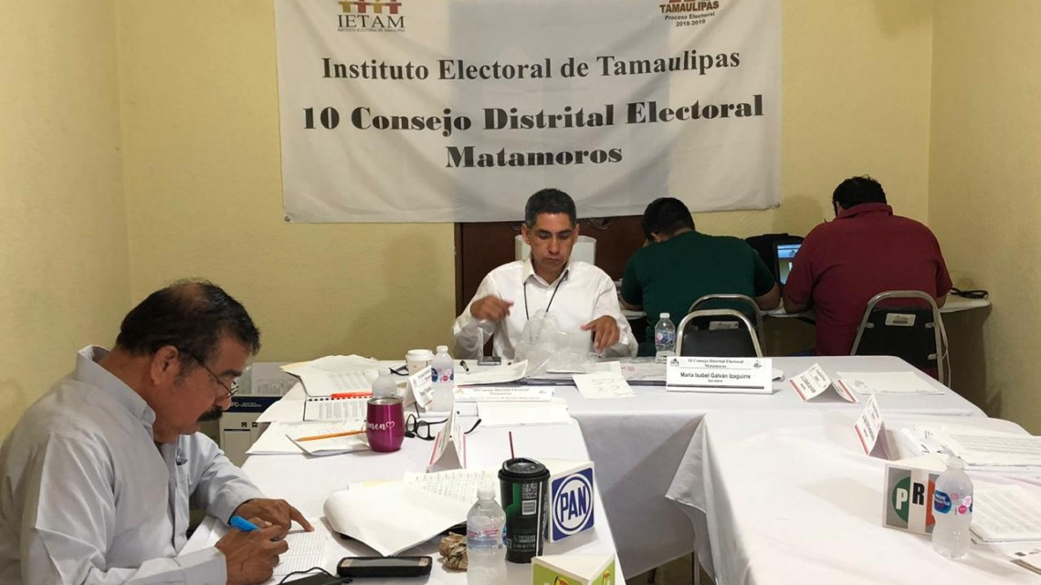 Solicita Morena voto por voto en el distrito 10 de Matamoros