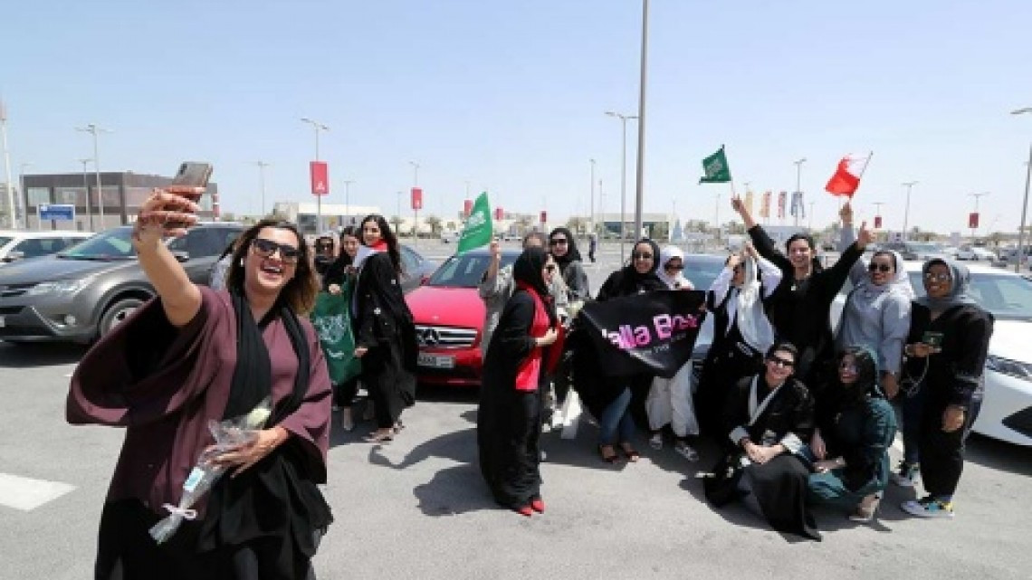 Mujeres al volante en Arabia Saudita
