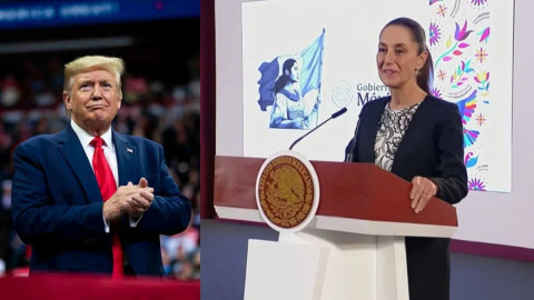 Sheinbaum responde a Trump tras amenaza de aranceles por migrantes