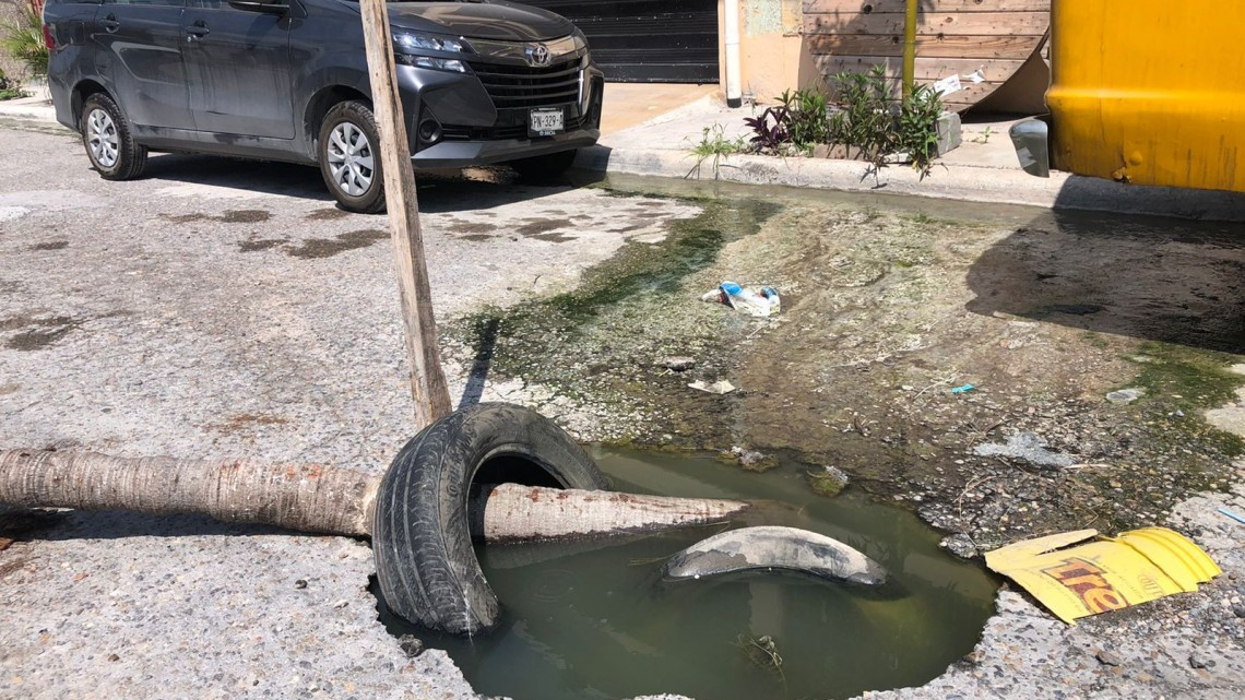 Reparará municipio fugas, caídos y socavones en la Cañada y las Fuentes