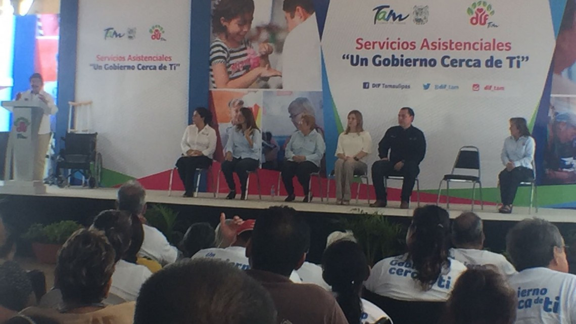 Asisten cinco mil tampiqueños a la jornada "Un Gobierno Cerca de Ti"