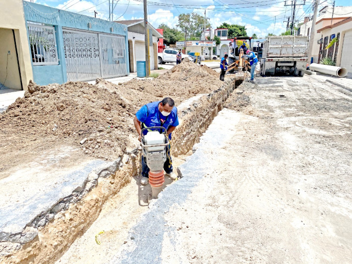 Proyecta COMAPA rehabilitación de drenaje en Las Fuentes Secc. Lomas