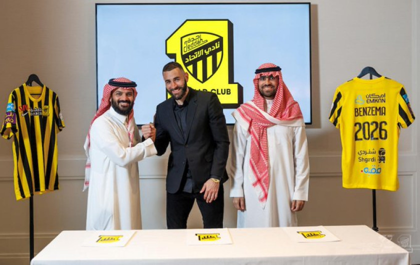 Benzema ficha con el club saudí Al Ittihad 