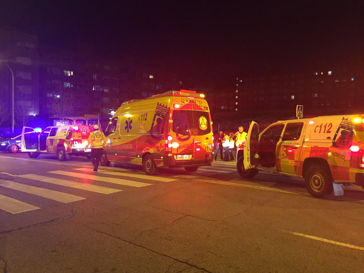 Acuchillan a una persona a las afueras del Wanda Metropolitano