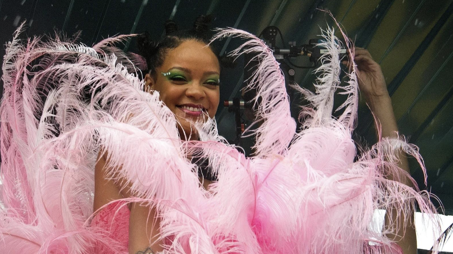 El look de Rihanna para el Carnaval de Barbados