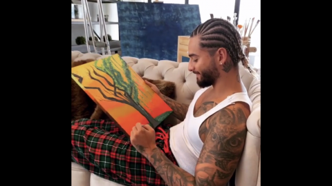 Maluma sorprende a sus fans con su cambio de look