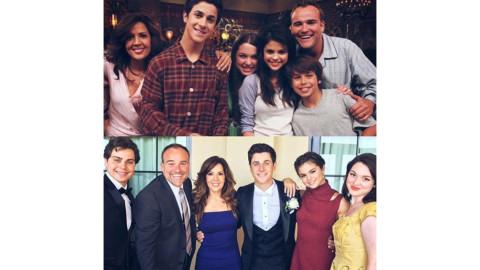La familia Russo de los "Los Hechiceros de Waverly Place” se vuelve a reunir