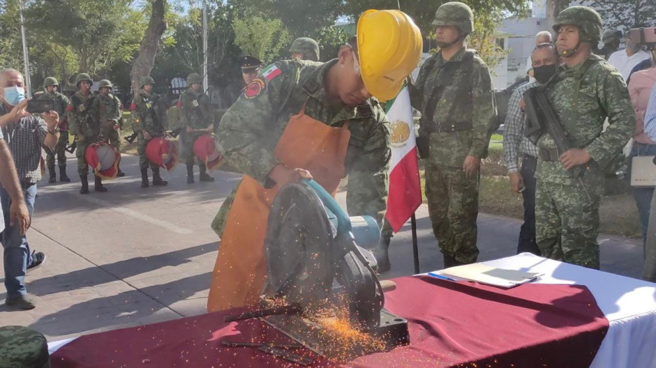 Reactivan campaña de canje de armas en Victoria 