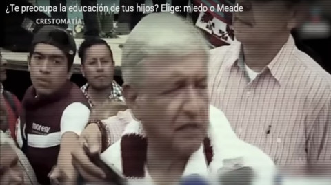 Spot de PRI utiliza violencia, caos y a Gordillo en contra de AMLO