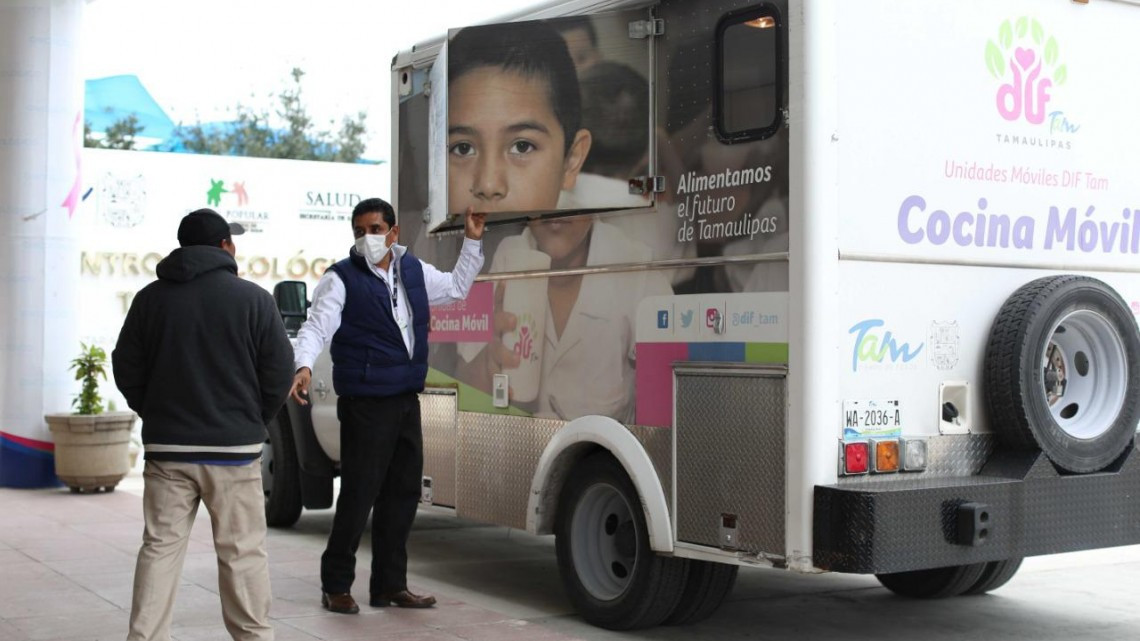Apoya Cruz Roja y DIF Tam a personas vulnerables durante bajas temperaturas 