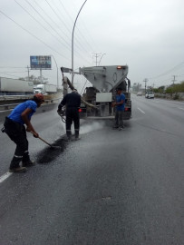 Desarrolla Gobierno Municipal programa intensivo de bacheo