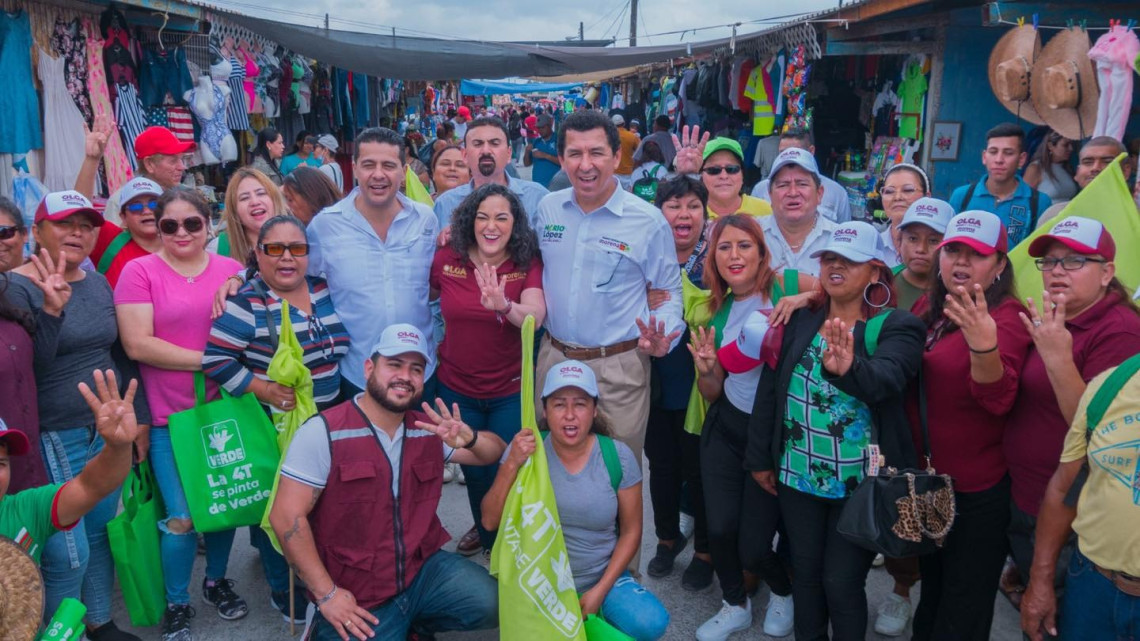 Mario López arranca su campaña a la Diputación Federal por Matamoros