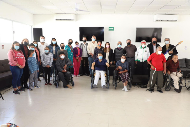 Agradece DIF Reynosa actividades del IRCA en complejo asistencial 