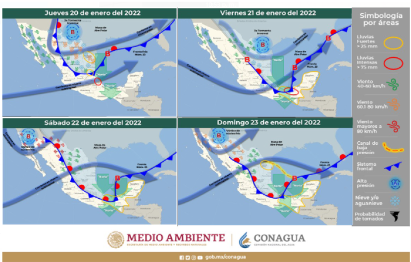 Exhorta Alcalde extremar precauciones por descenso en las temperaturas; importante proteger niños y adultos mayores