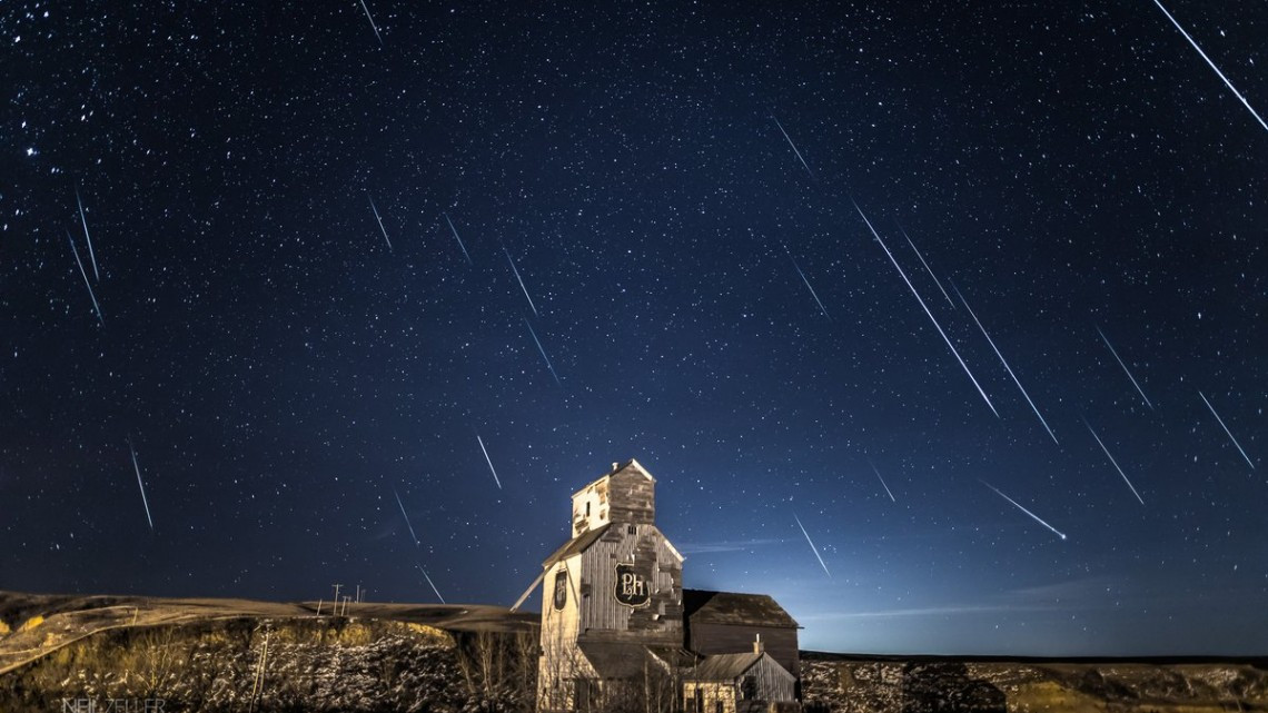 Así se ha vivió la lluvia de las Gemínidas