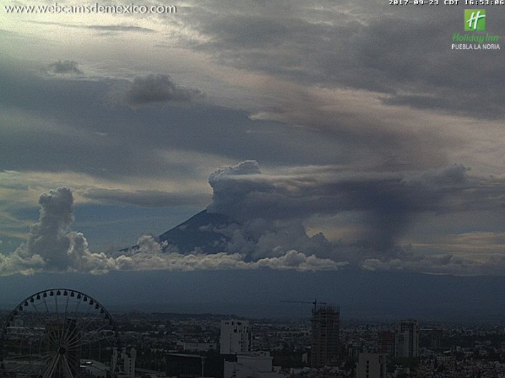 Popocatépetl se mantiene en Amarillo Fase 2 