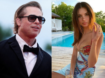 Medios hablan de pareja "Bratajkowski", Brad Pitt y Emily Ratajkowski 