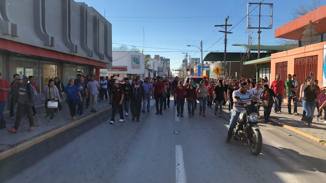 Obreros de Matamoros se van a huelga 