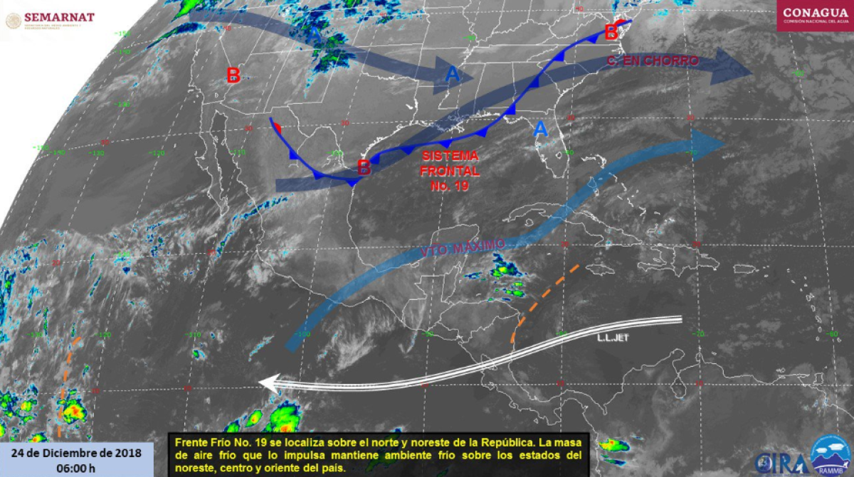Prevalecerá el ambiente frío en gran parte del país