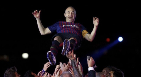 Así recuerda Andrés Iniesta su última noche con el Barcelona