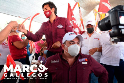 Marco Gallegos esta listo para representar a los habitantes del distrito IV en Reynosa.