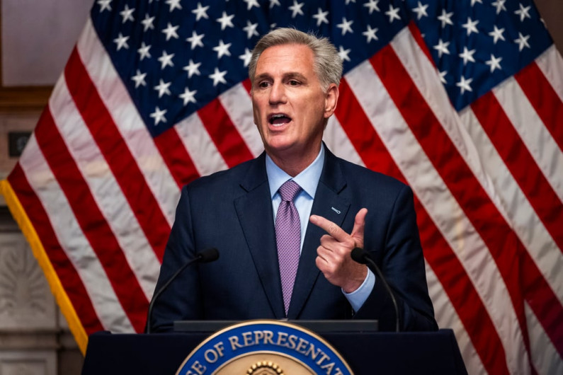 Kevin McCarthy es destituido como presidente de la Cámara baja de EU