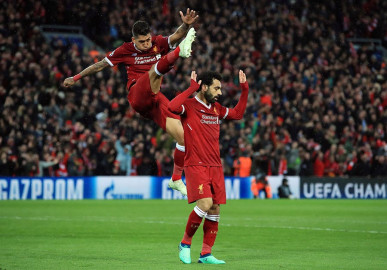 Liverpool se impone 5-2 a la Roma en semifinal de Champions