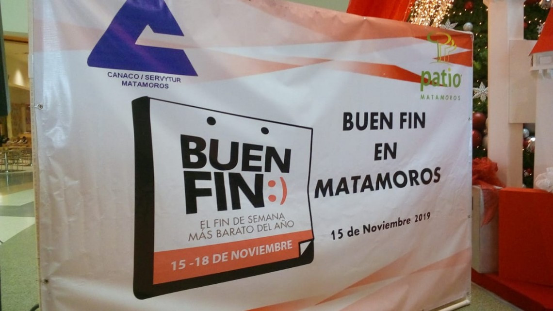 Arrancan el Buen Fin, se espera una derrama económica de 400 mdp en Matamoros