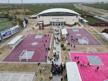 Reconoce ciudadanía trabajos de remodelación de la ciudad deportiva 