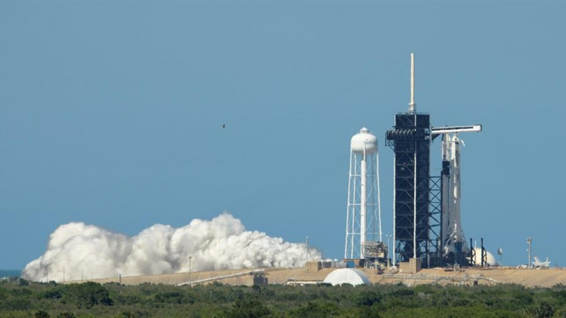 Posponen lanzamiento del Space X, desde Florida por mal tiempo