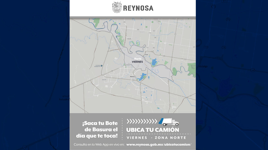 Recuerde, este viernes pasa el camión de la basura en el sector Norte