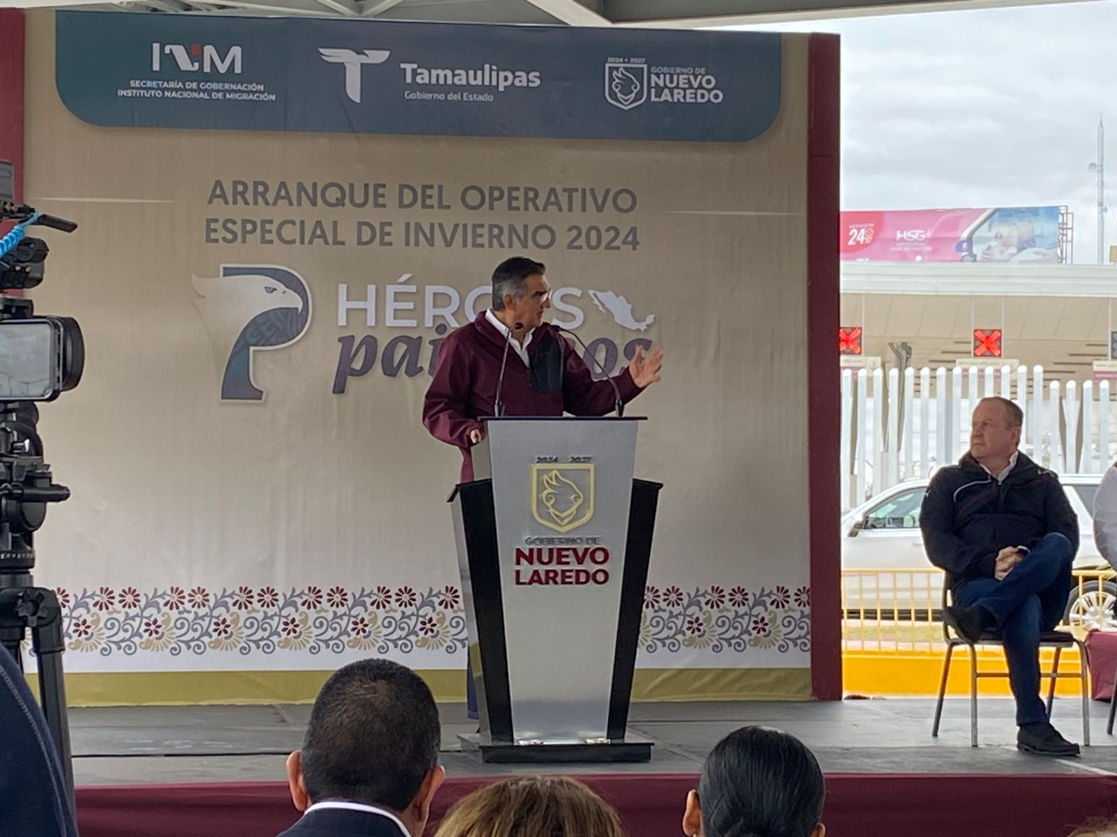 Arranca Gobernador de Tamaulipas programa paisano en Nuevo Laredo