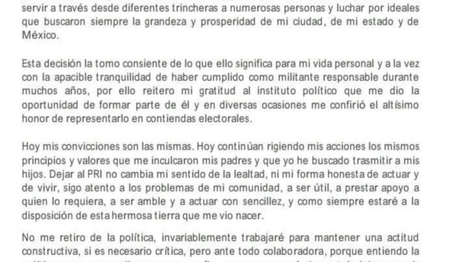 Renuncia Fernando Azcárraga López al PRI