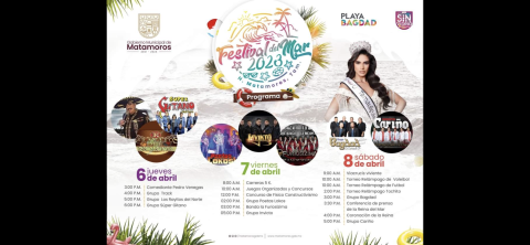 Podrían visitar Playa Bagdad más de 70 mil vacacionistas en Semana Santa: Alcalde Mario López